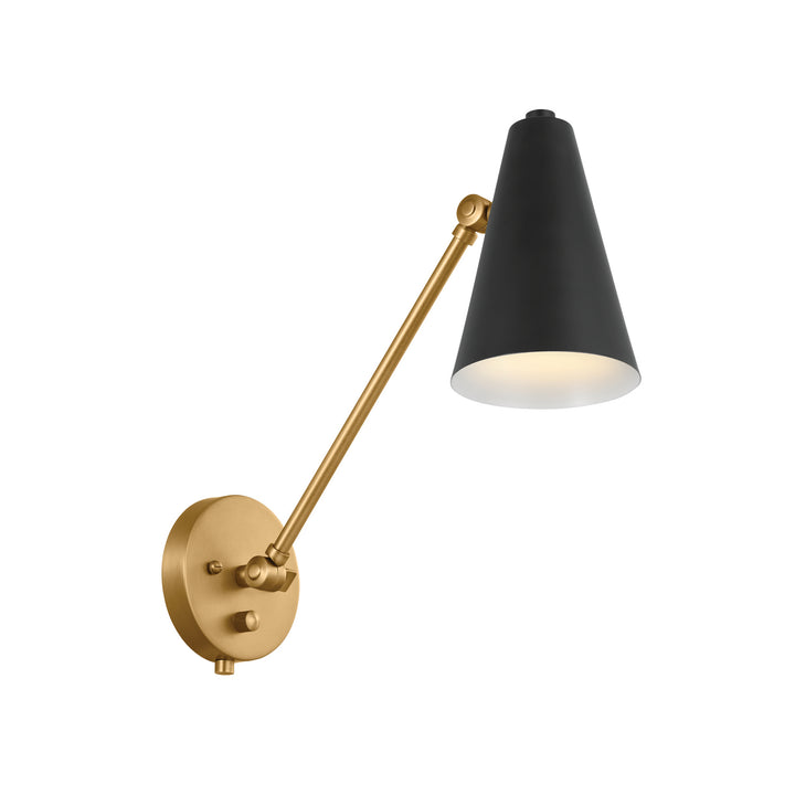 Kichler Canada - 52485NBRB - One Light Wall Sconce - Sylvia - Natural Brass