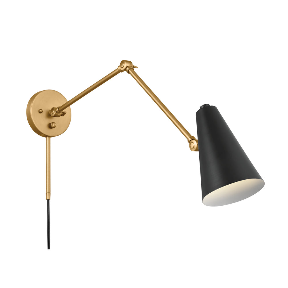 Kichler Canada - 52486NBRB - One Light Wall Sconce - Sylvia - Natural Brass