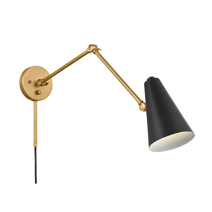 Kichler Canada - 52486NBRB - One Light Wall Sconce - Sylvia - Natural Brass