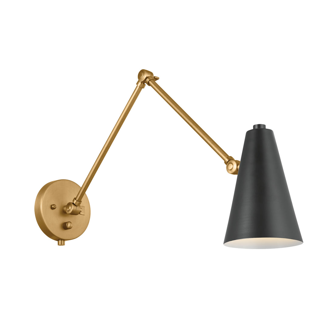 Kichler Canada - 52486NBRB - One Light Wall Sconce - Sylvia - Natural Brass