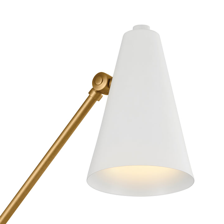 Kichler Canada - 52485NBRW - One Light Wall Sconce - Sylvia - Natural Brass
