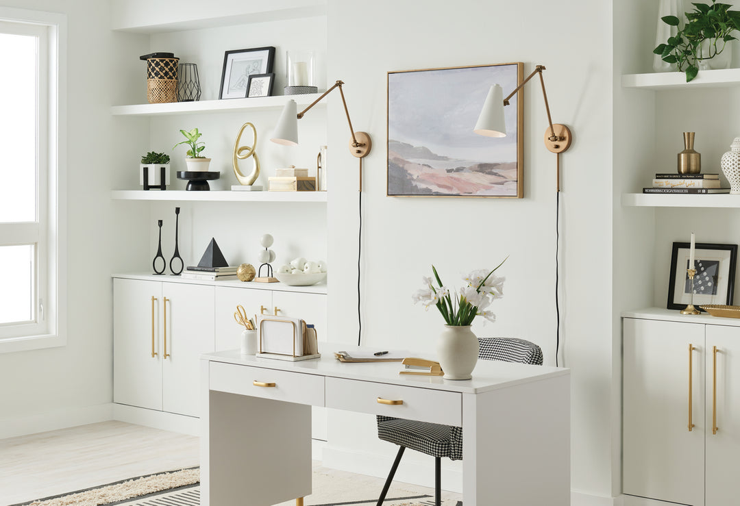 Kichler Canada - 52486NBRW - One Light Wall Sconce - Sylvia - Natural Brass