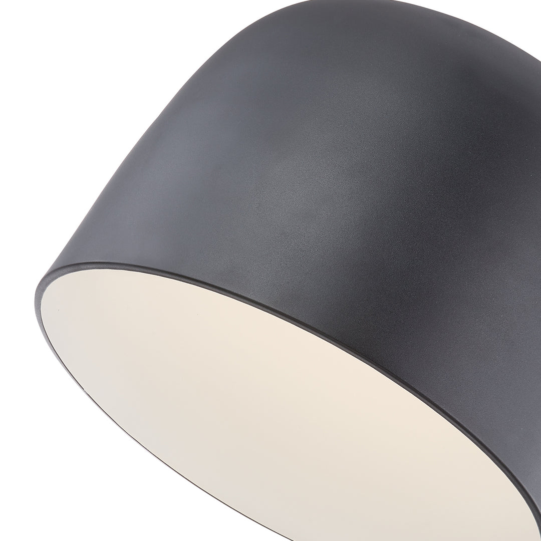 Kuzco Canada - FM44912-BK/WH - LED Flush Mount - Cayne - Black/White