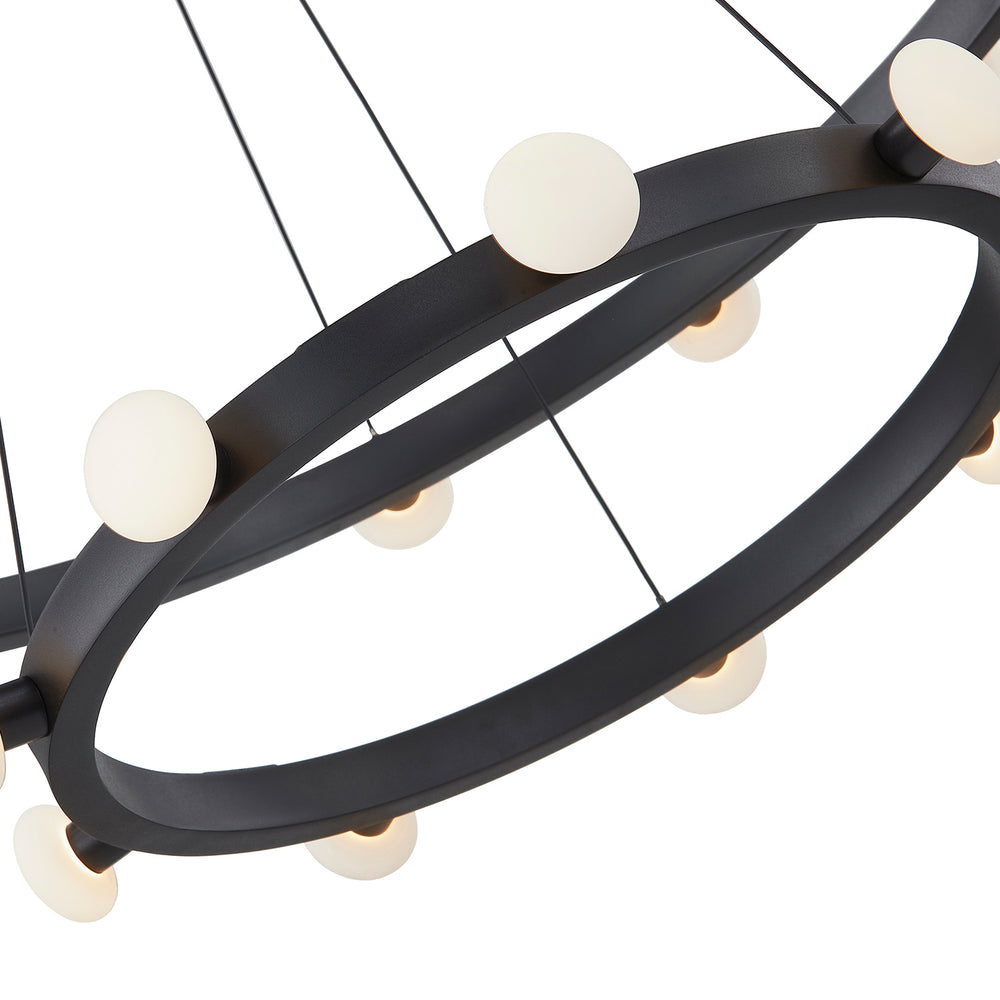Kuzco Canada - CH63436-BK - LED Chandelier - Rezz - Black