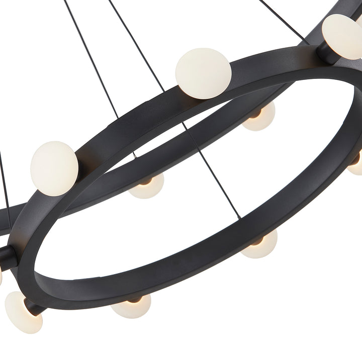 Kuzco Canada - CH63436-BK - LED Chandelier - Rezz - Black