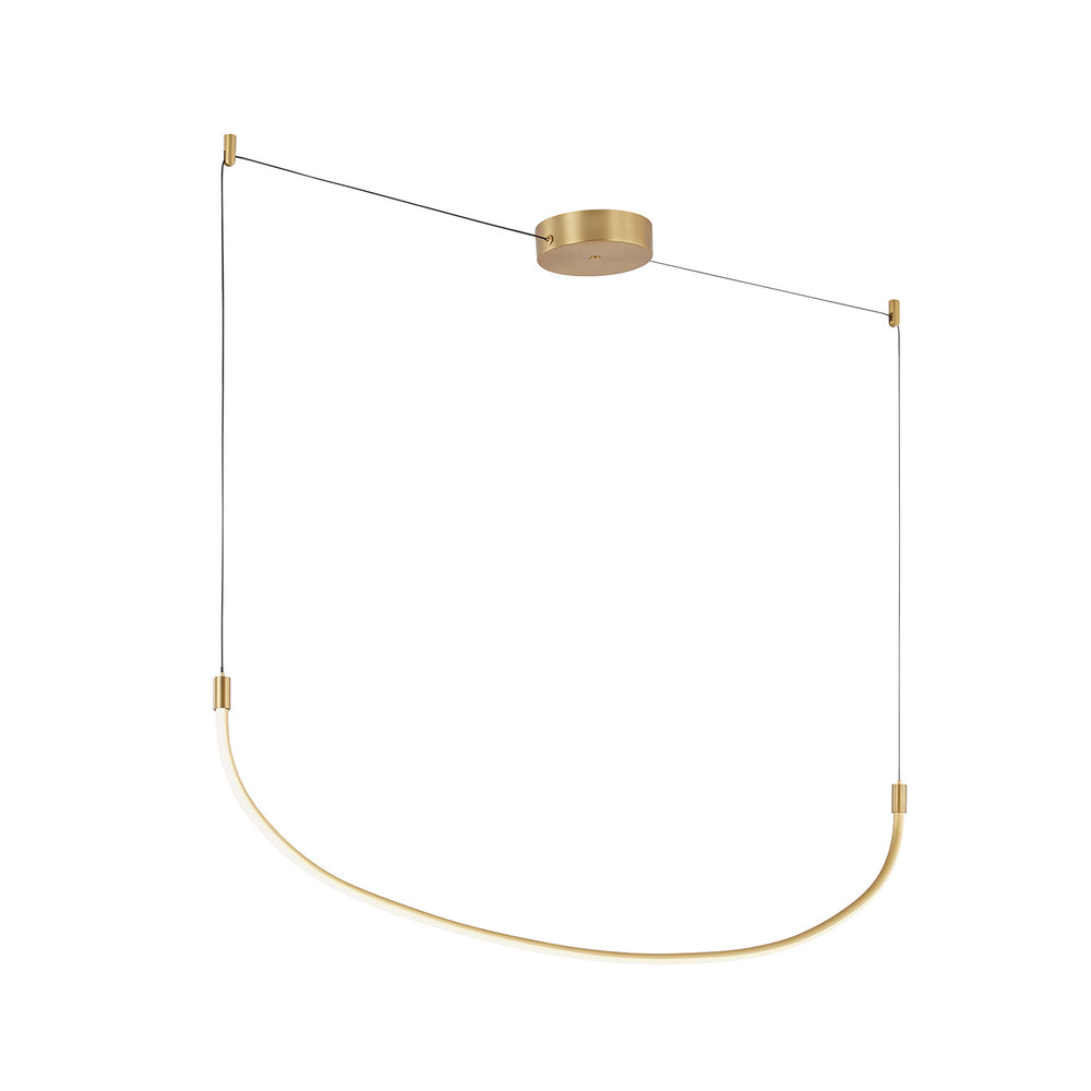 Kuzco Canada - LP89036-BG - LED Pendant - Talis - Brushed Gold