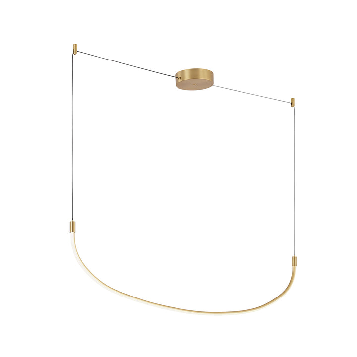 Kuzco Canada - LP89036-BG - LED Pendant - Talis - Brushed Gold