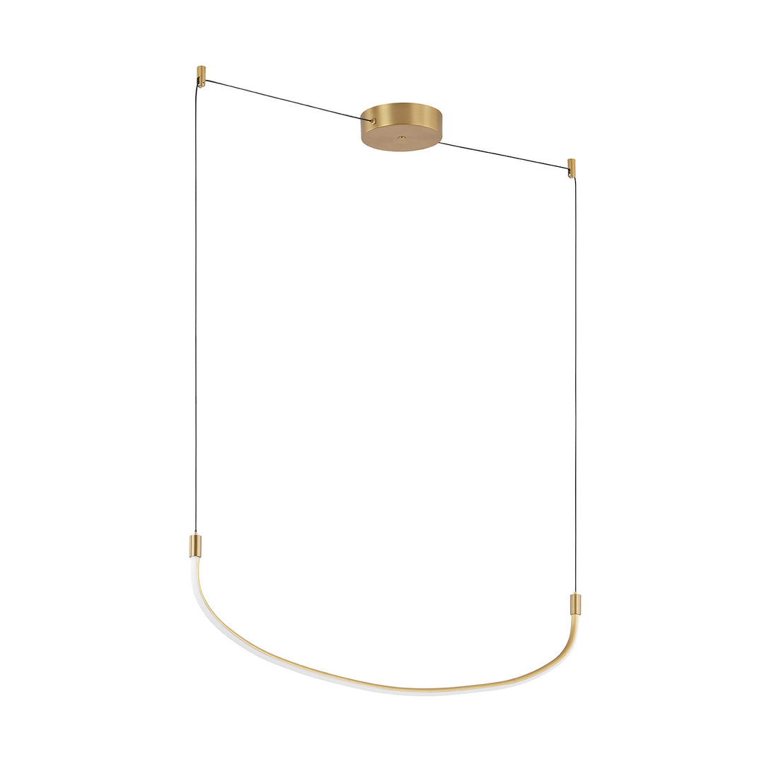 Kuzco Canada - LP89048-BG - LED Pendant - Talis - Brushed Gold