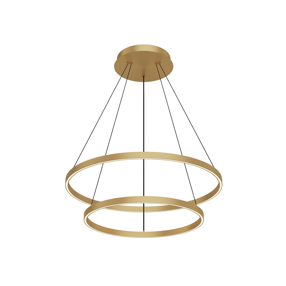 Kuzco Canada - CH87232-BG - LED Chandelier - Cerchio - Brushed Gold
