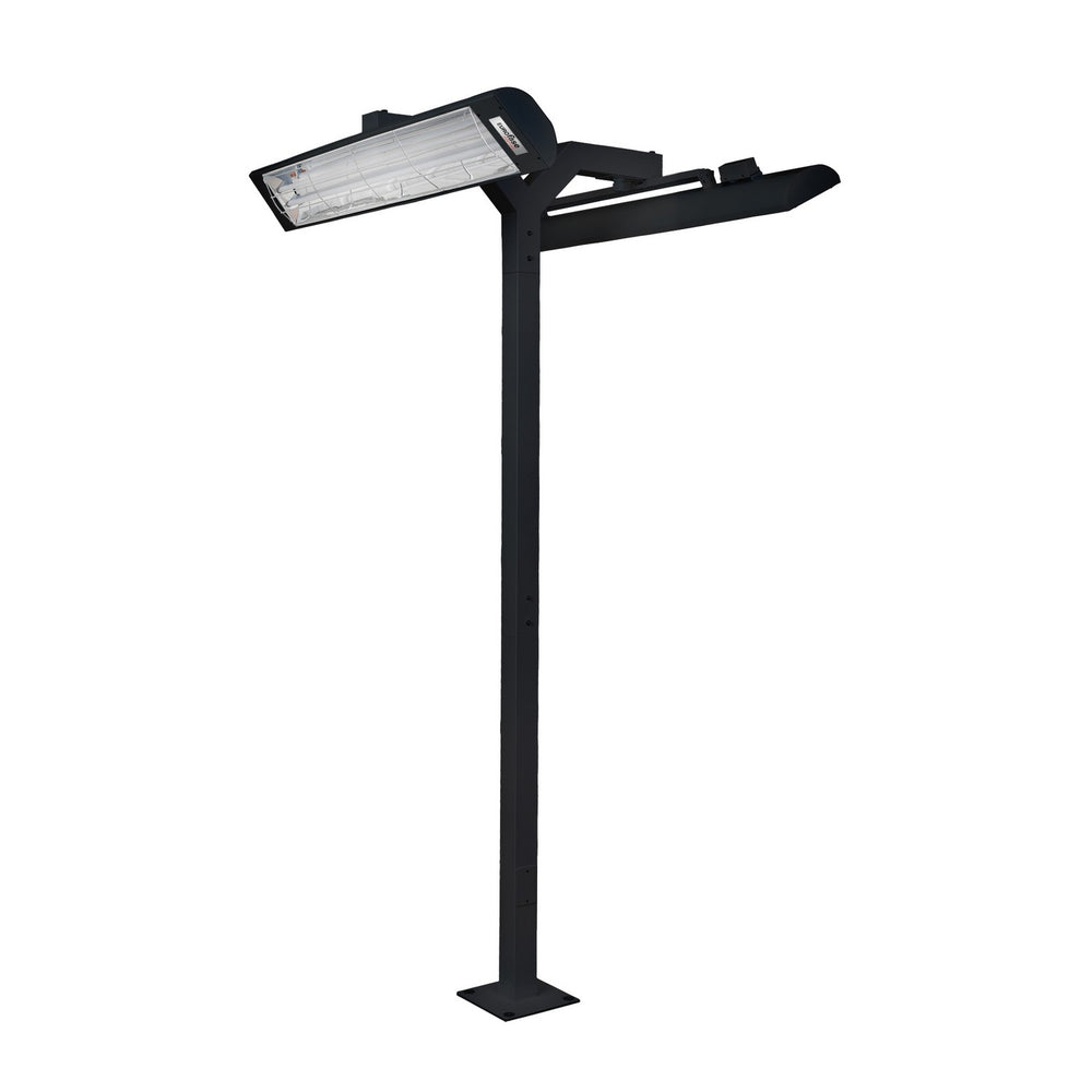Eurofase Canada - EF3908PMDB - 8FT POLE MOUNT,DOUBLE 39IN,BLK - Black