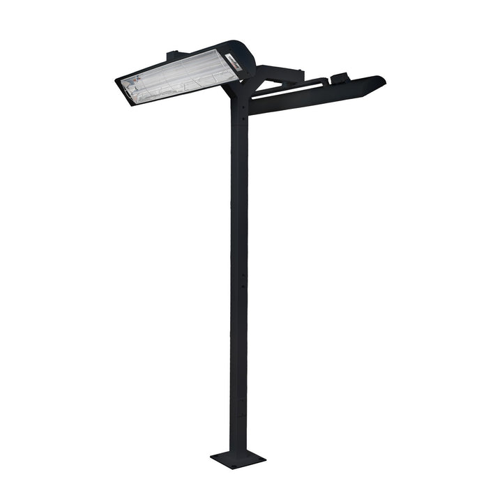 Eurofase Canada - EF3908PMDB - 8FT POLE MOUNT,DOUBLE 39IN,BLK - Black