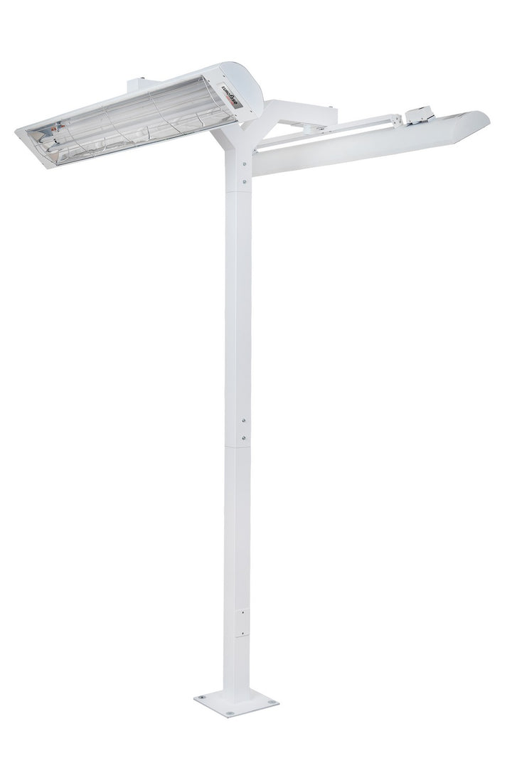 Eurofase Canada - EF3908PMDW - 8FT POLE MOUNT,DOUBLE 39IN,WHT - White