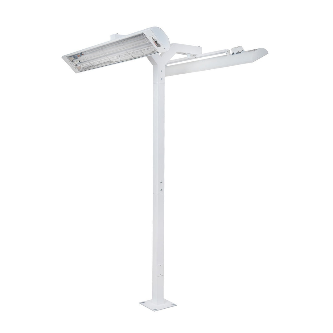 Eurofase Canada - EF6108PMDW - 8FT POLE MOUNT,DOUBLE 61IN,WHT - White