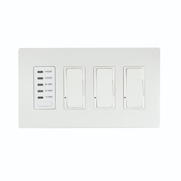Eurofase Canada - EFSWTD3 - 3 Dimmer And 1 Timer For Use With Control Boxes - White
