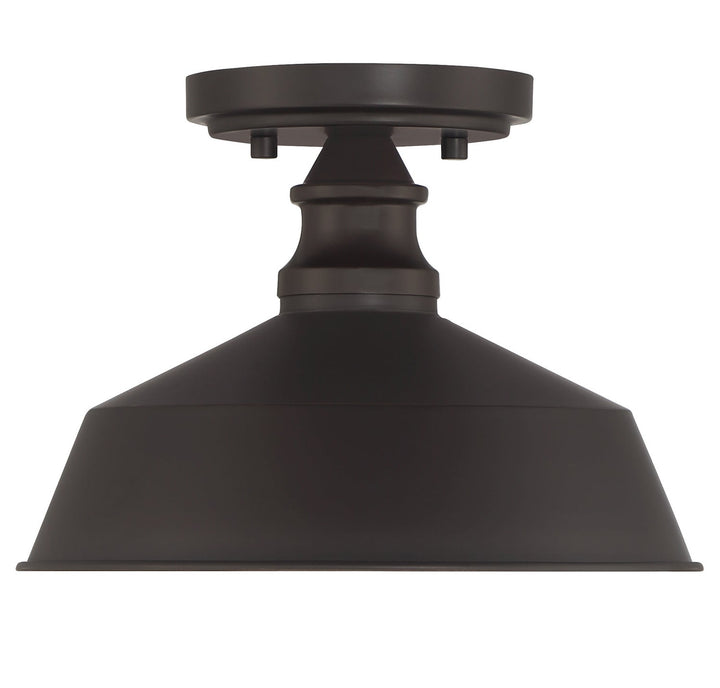 Meridian - M60068ORB - One Light Semi-Flush Mount - Oil Rubbed Bronze