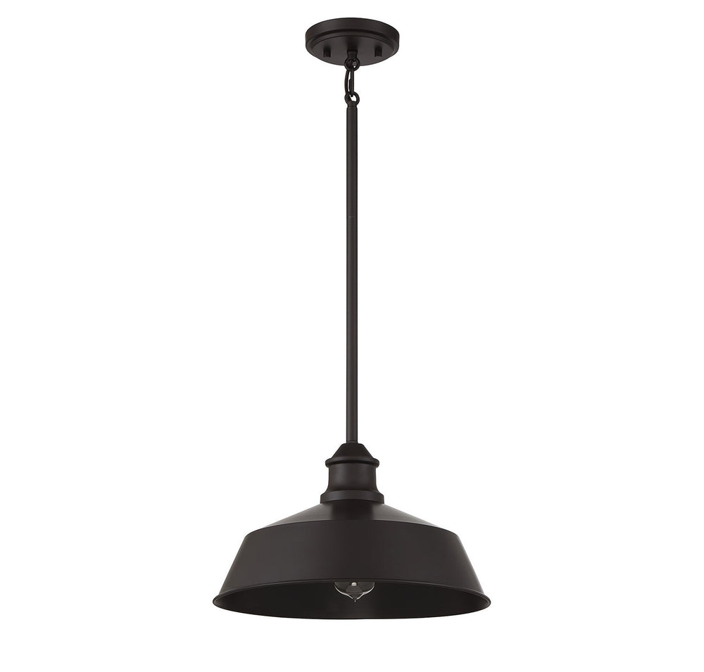Meridian - M7021ORB - One Light Pendant - Oil Rubbed Bronze
