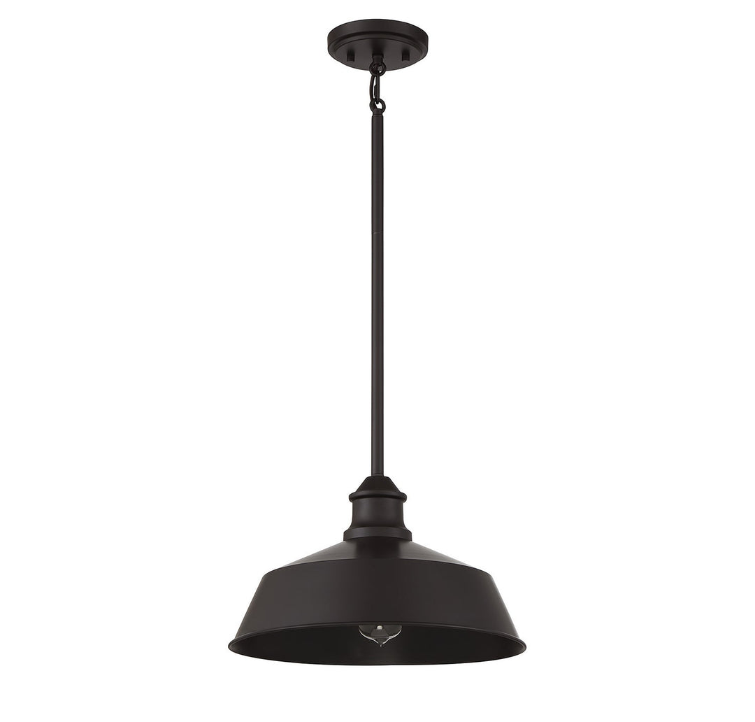 Meridian - M7021ORB - One Light Pendant - Oil Rubbed Bronze