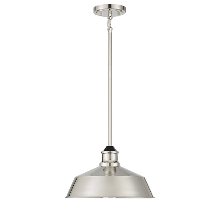 Meridian - M7021PN - One Light Pendant - Polished Nickel