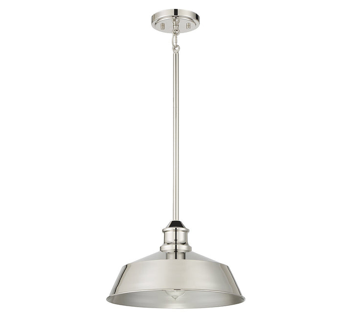 Meridian - M7021PN - One Light Pendant - Polished Nickel