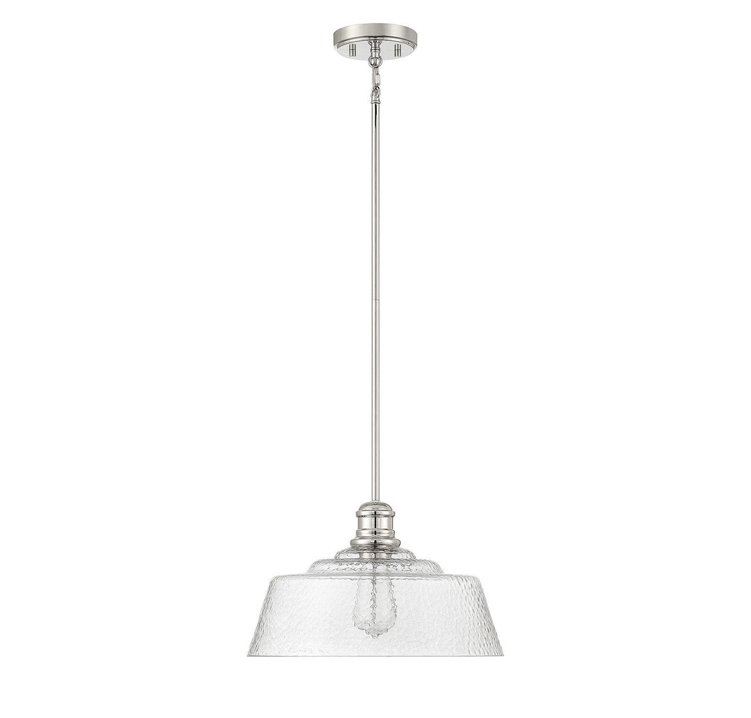 Meridian - M7023PN - One Light Pendant - Polished Nickel