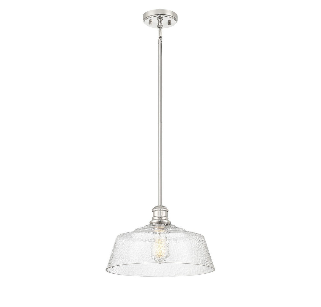 Meridian - M7023PN - One Light Pendant - Polished Nickel