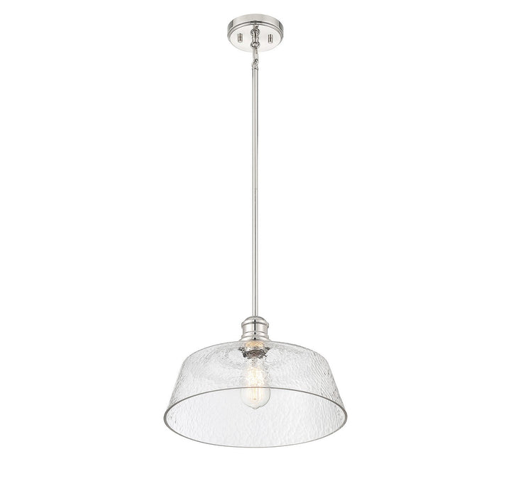 Meridian - M7023PN - One Light Pendant - Polished Nickel