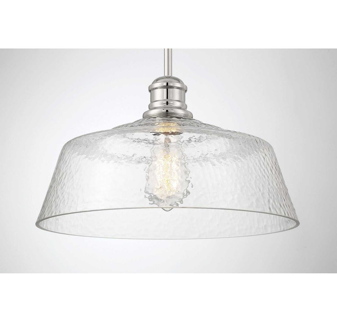 Meridian - M7023PN - One Light Pendant - Polished Nickel
