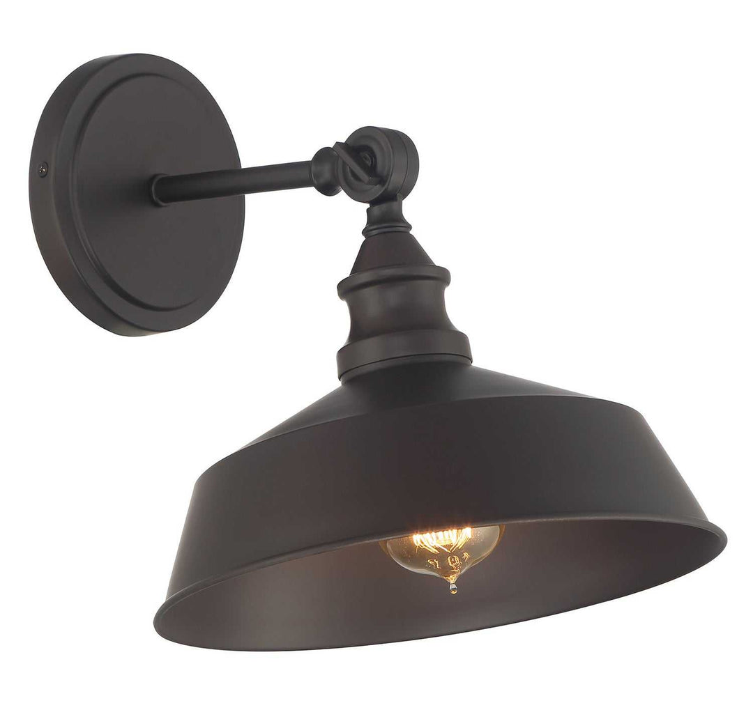 Meridian - M90090ORB - One Light Wall Sconce - Oil Rubbed Bronze
