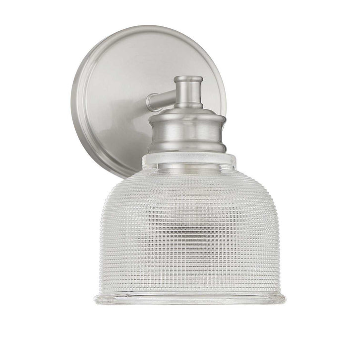 Meridian - M90093BN - One Light Wall Sconce - Brushed Nickel