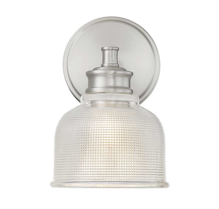 Meridian - M90093BN - One Light Wall Sconce - Brushed Nickel