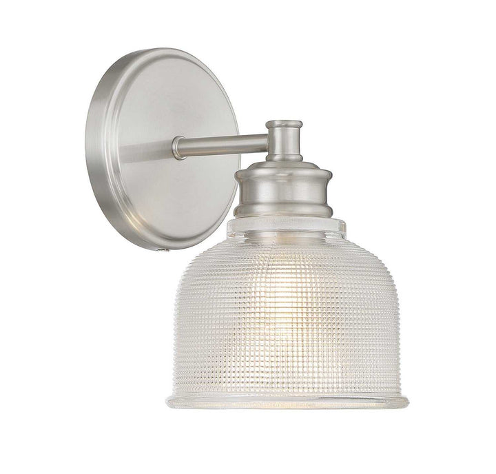 Meridian - M90093BN - One Light Wall Sconce - Brushed Nickel