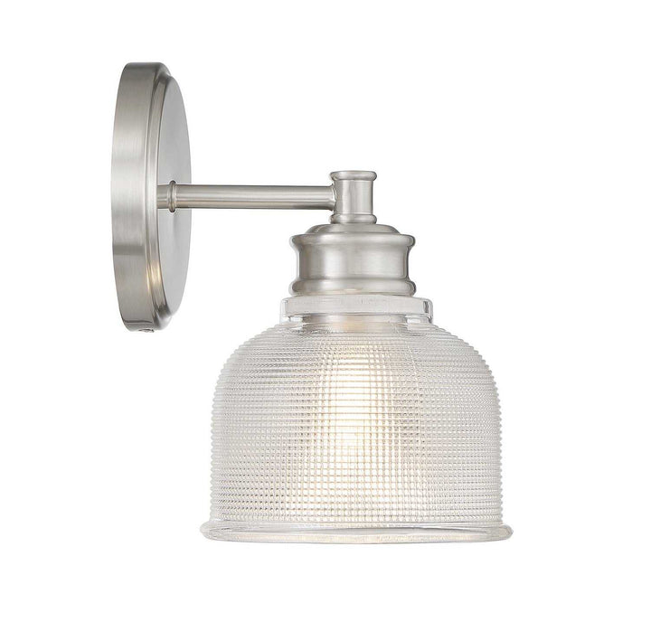 Meridian - M90093BN - One Light Wall Sconce - Brushed Nickel