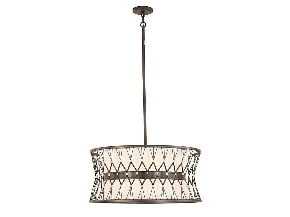 Joliet Six Light Pendant in Rumba Savoy House