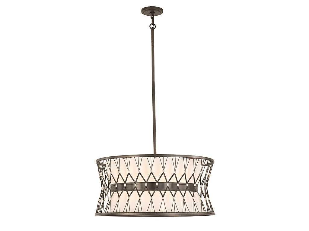 Joliet Six Light Pendant in Rumba Savoy House
