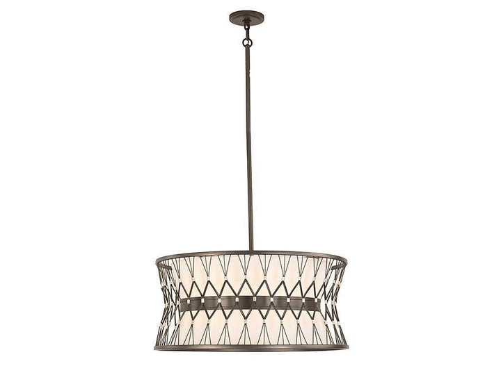Joliet Six Light Pendant in Rumba Savoy House