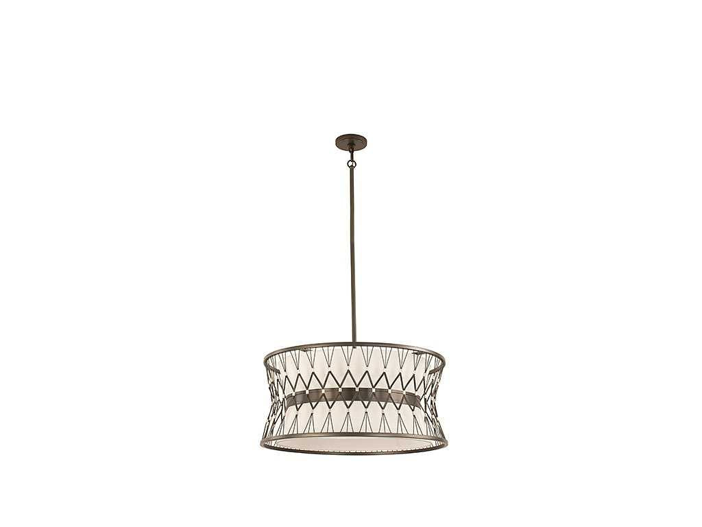 Joliet Six Light Pendant in Rumba Savoy House