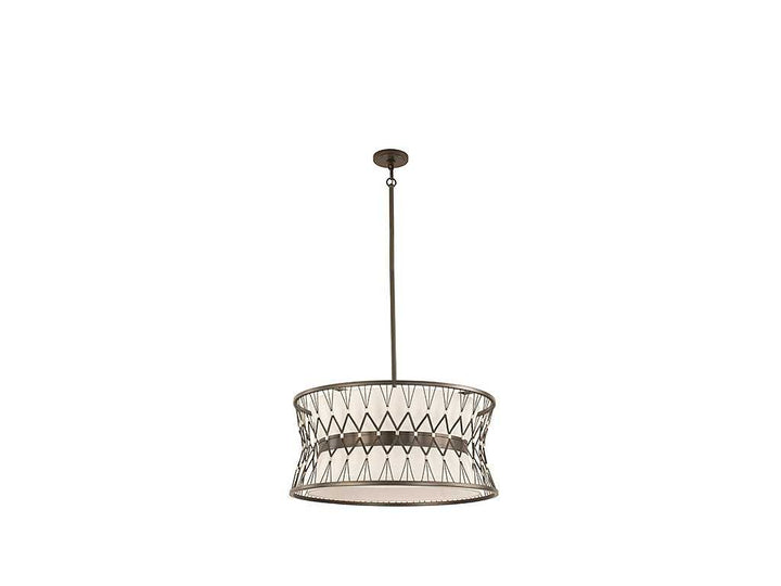 Joliet Six Light Pendant in Rumba Savoy House
