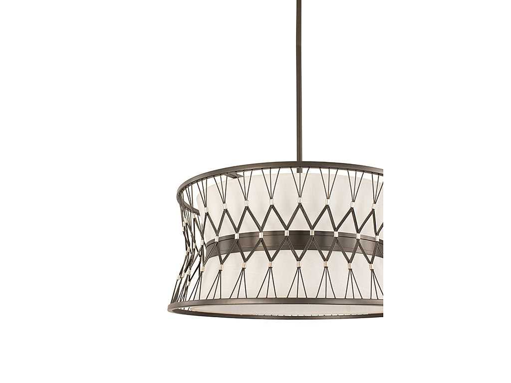 Joliet Six Light Pendant in Rumba Savoy House