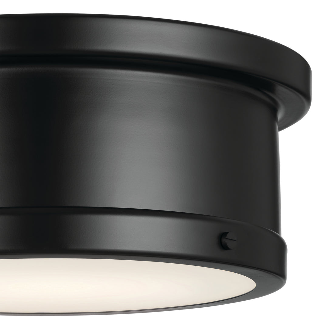 Kichler Canada - 52540BK - Two Light Flush Mount - Serca - Black
