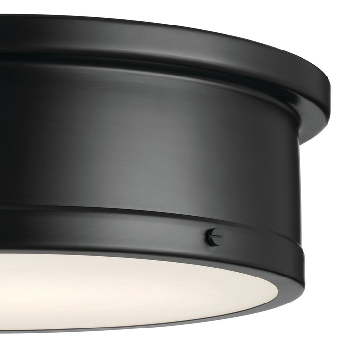 Kichler Canada - 52541BK - Three Light Flush Mount - Serca - Black