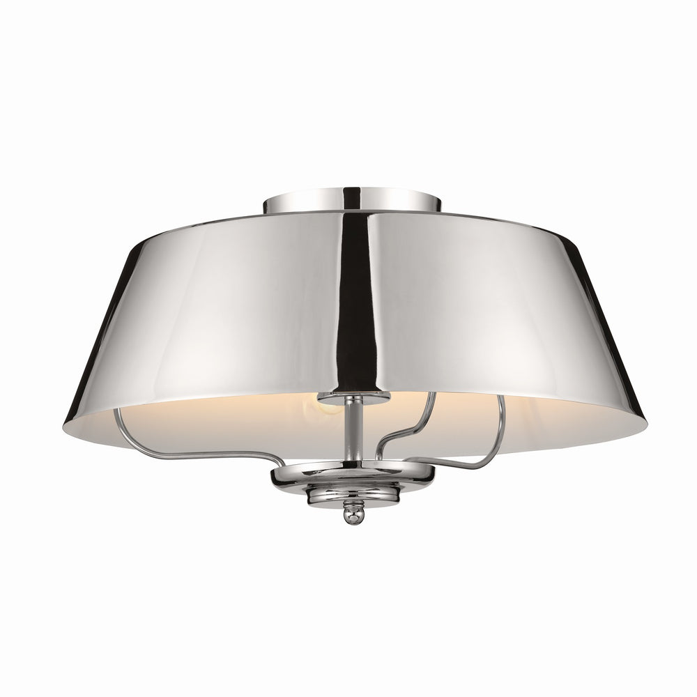Kichler Canada - 52542PN - Three Light Pendant/Semi Flush - Luella - Polished Nickel