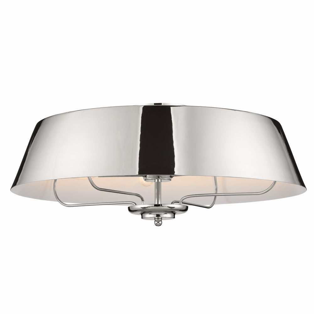 Kichler Canada - 52543PN - Four Light Pendant/Semi Flush - Luella - Polished Nickel