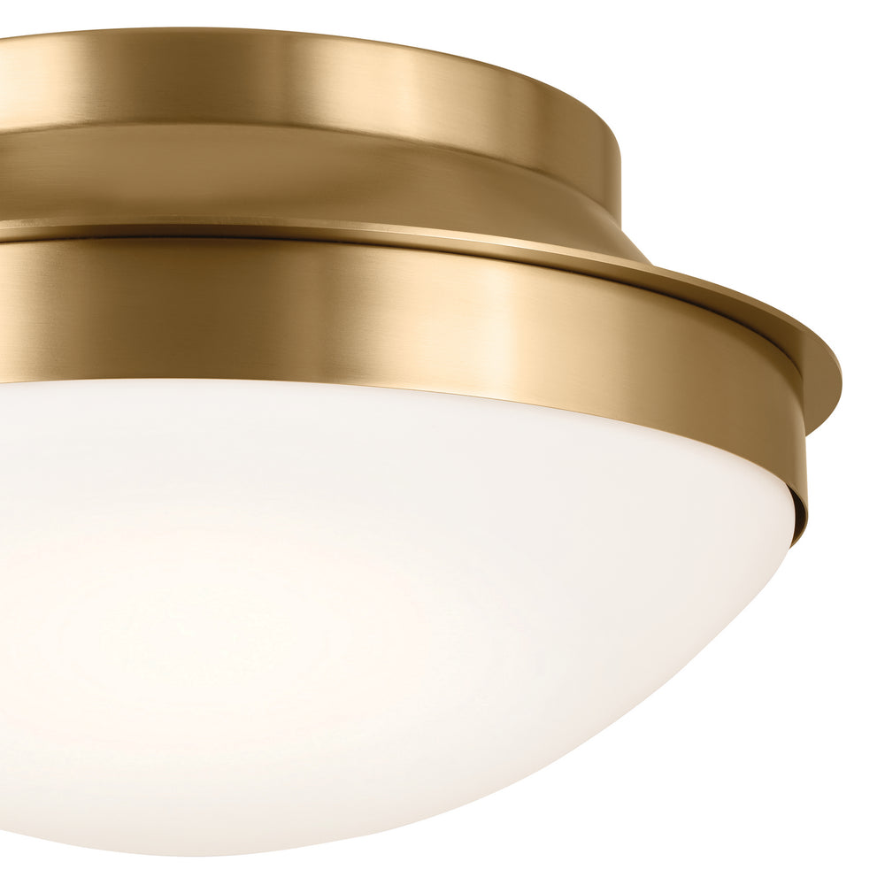 Kichler Canada - 52544BNB - Two Light Flush Mount - Bretta - Brushed Natural Brass