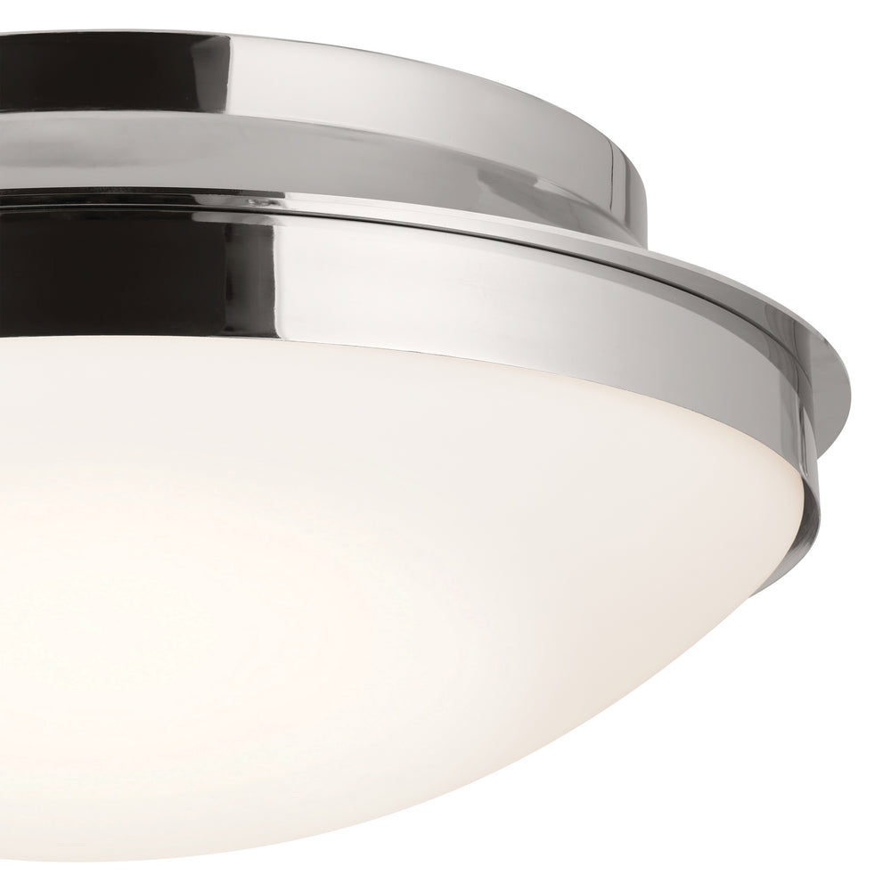 Kichler Canada - 52545PN - Three Light Flush Mount - Bretta - Polished Nickel