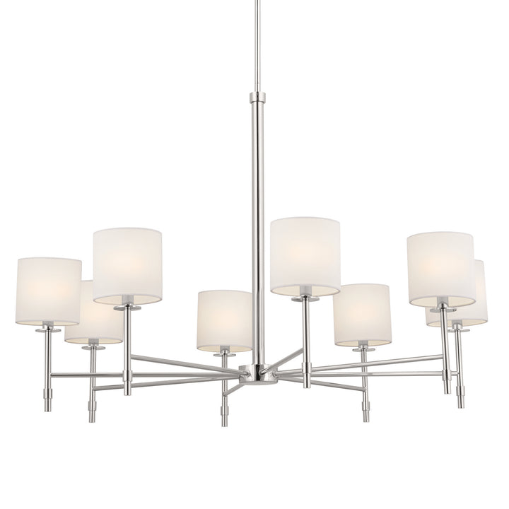 Kichler Canada - 52502PN - Eight Light Chandelier - Ali - Polished Nickel