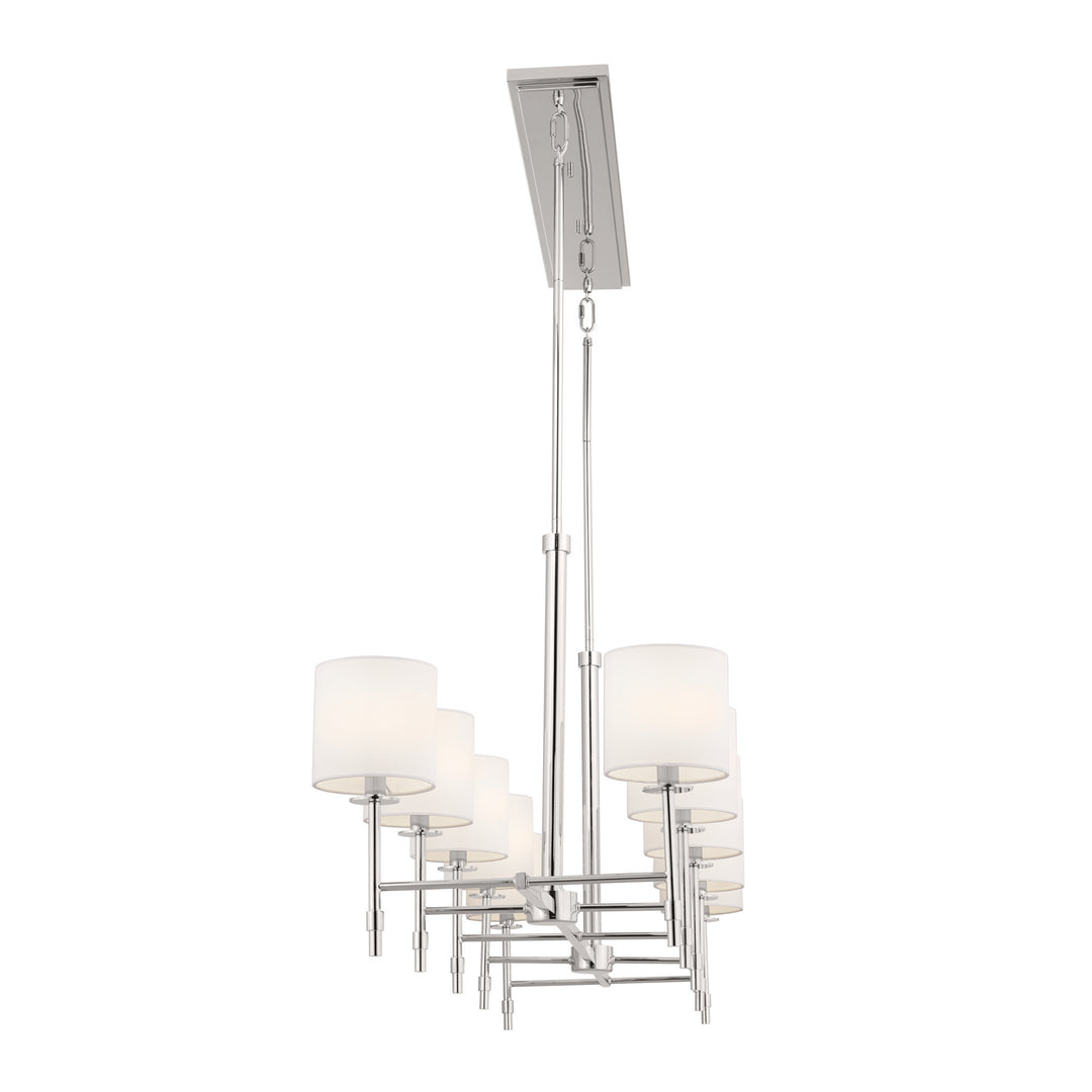 Kichler Canada - 52503PN - Ten Light Linear Chandelier - Ali - Polished Nickel
