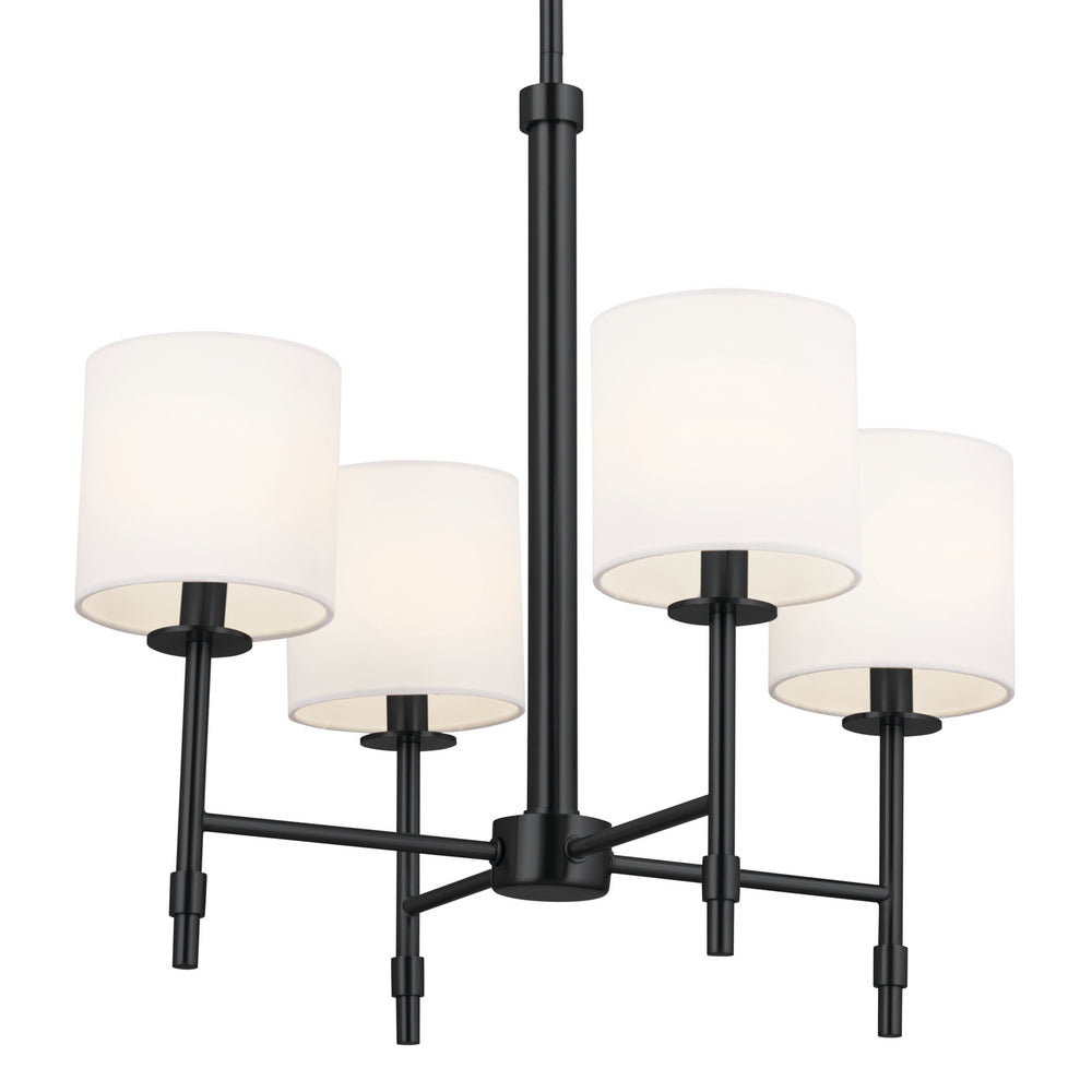 Kichler Canada - 52504BK - Four Light Chandelier - Ali - Black