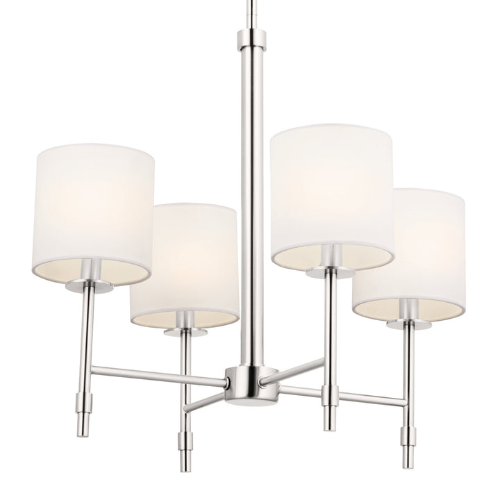 Kichler Canada - 52504PN - Four Light Chandelier - Ali - Polished Nickel