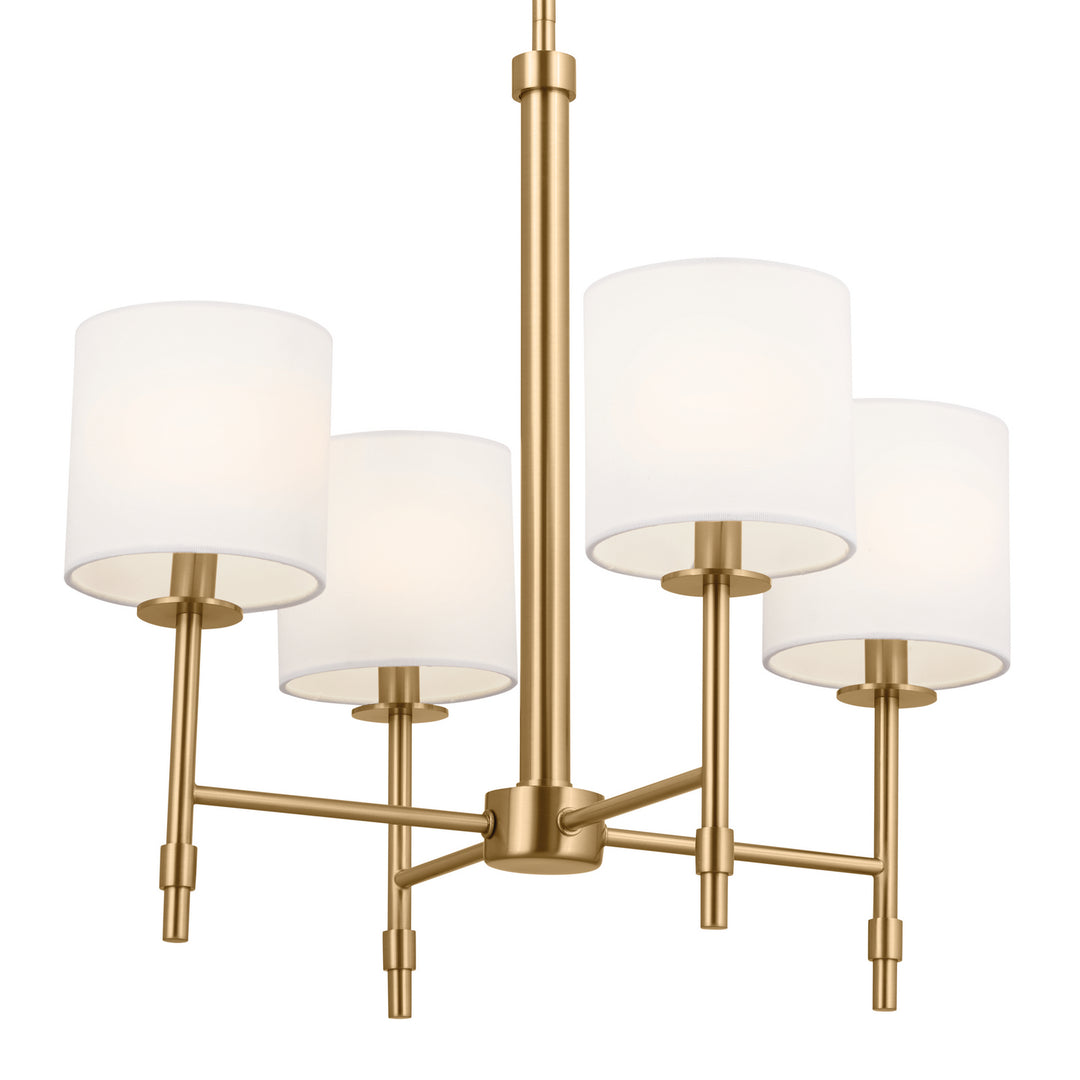 Kichler Canada - 52504BNB - Four Light Chandelier - Ali - Brushed Natural Brass