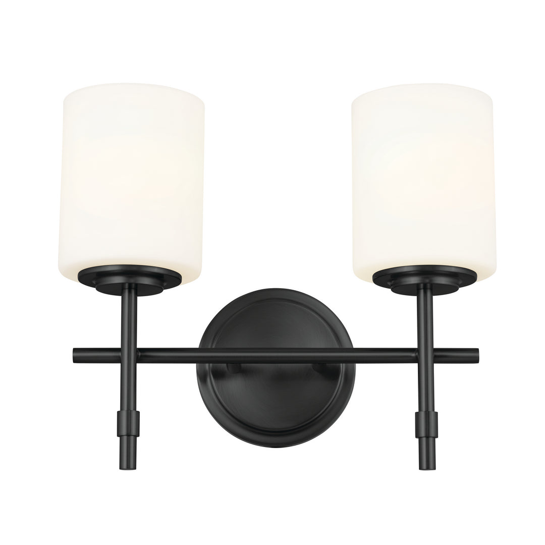Kichler Canada - 55141BK - Two Light Bath - Ali - Black